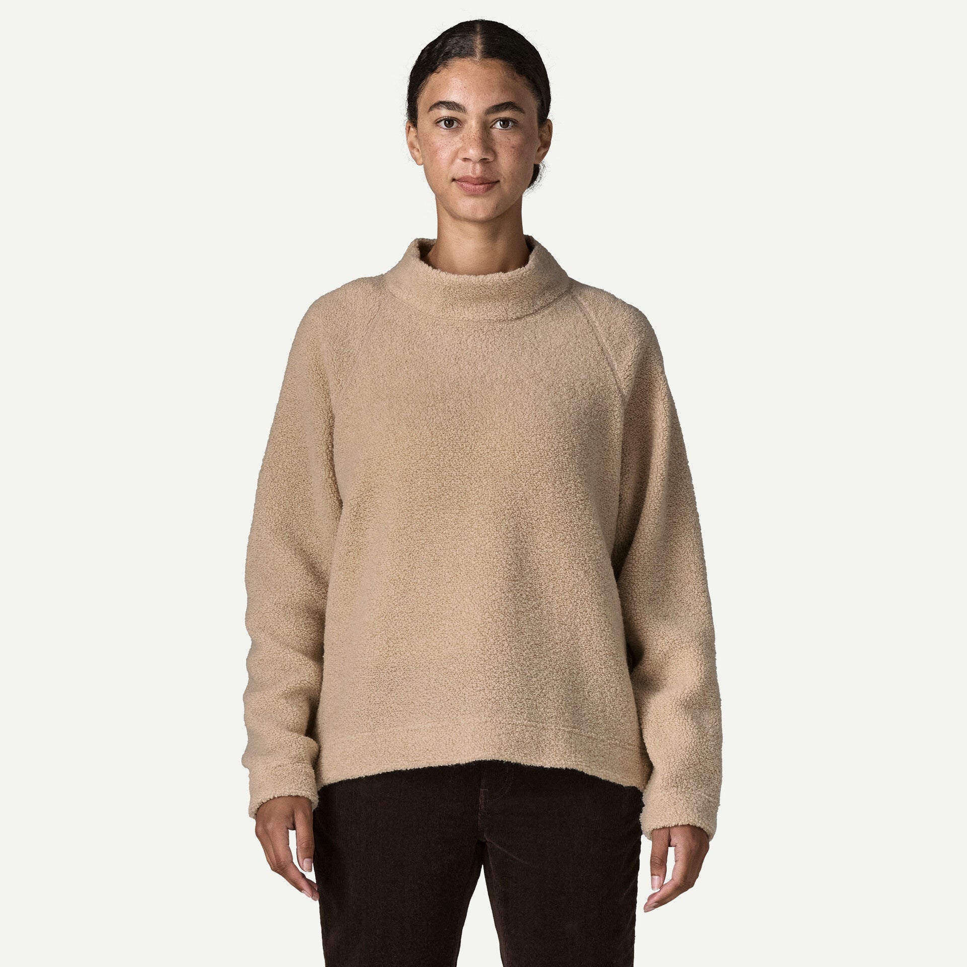 PATAGONIA Women's Reclaimed Sweater Pullover - Dark Natural