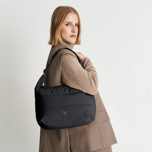 GOT BAG -Puffer Square Bag- Black Monochrome