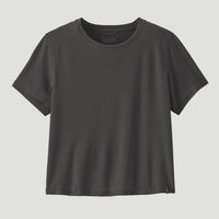PATAGONIA Women's Capilene Cool Trail Cropped Shirt - Ink Black