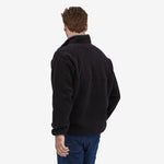M's Lightweight Synchilla® Snap-T® Fleece Pullover -Black w/Forge Grey