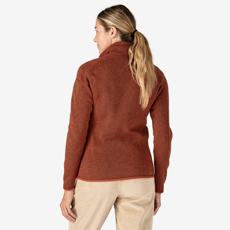 Patagonia Womens Better Sweater Jacket - Burnished Red