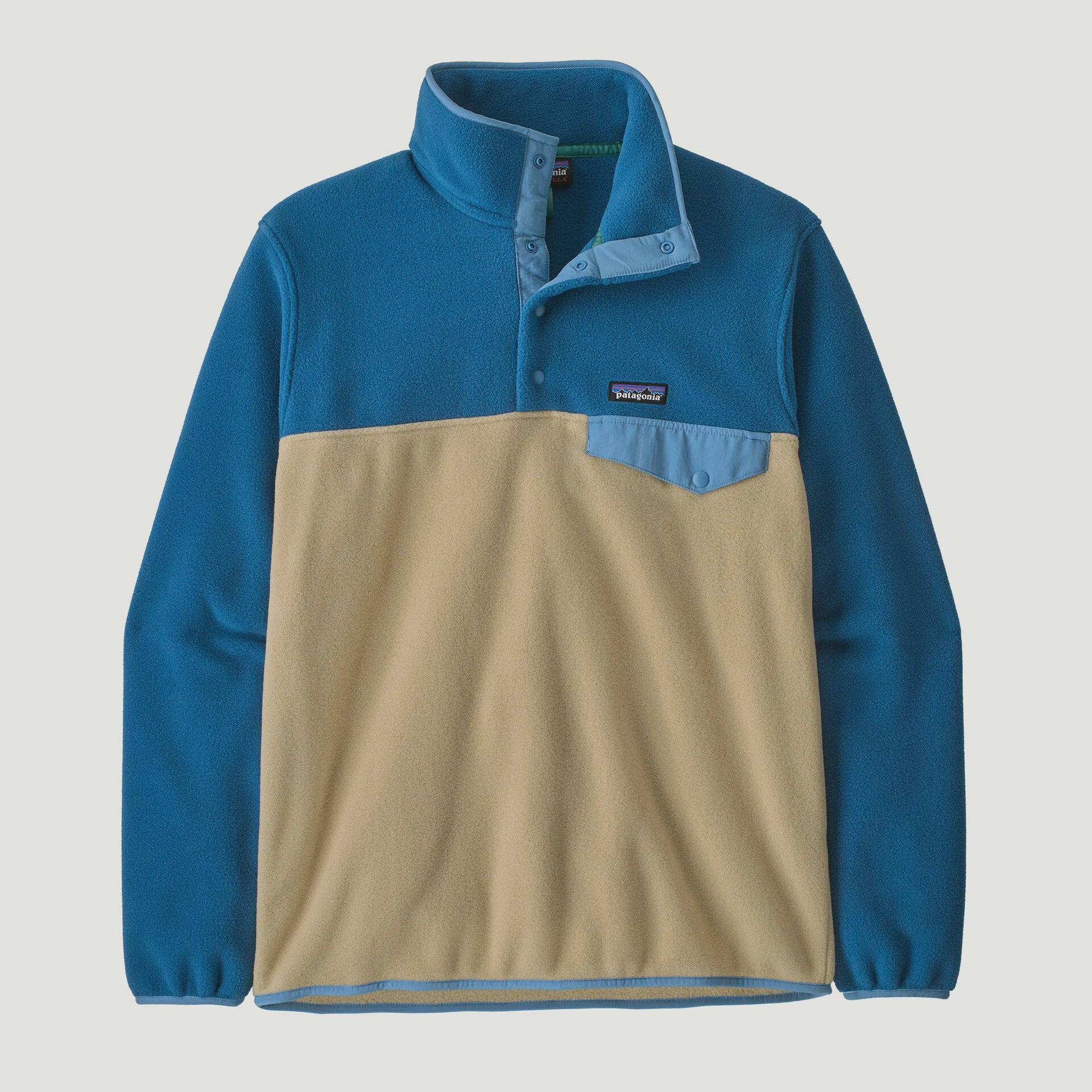 PATAGONIA Men's Lightweight Synch Snap-T Pullover - Nautilus Tan