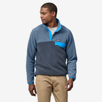 M's Lightweight Synchilla® Snap-T® Fleece Pullover -Smolder Blue
