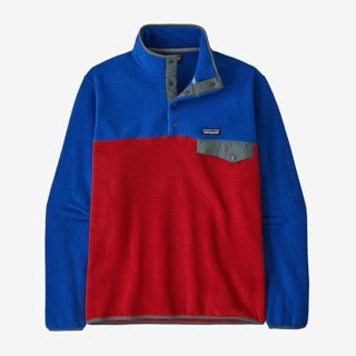 M's Lightweight Synchilla® Snap-T® Fleece Pullover -Touring Red