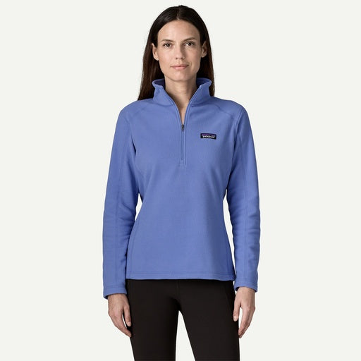 PATAGONIA Women's Micro D 1/4 Zip - Diver Blue
