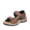 Rieker Mens Sandal -26952 -24 - Wood Brown