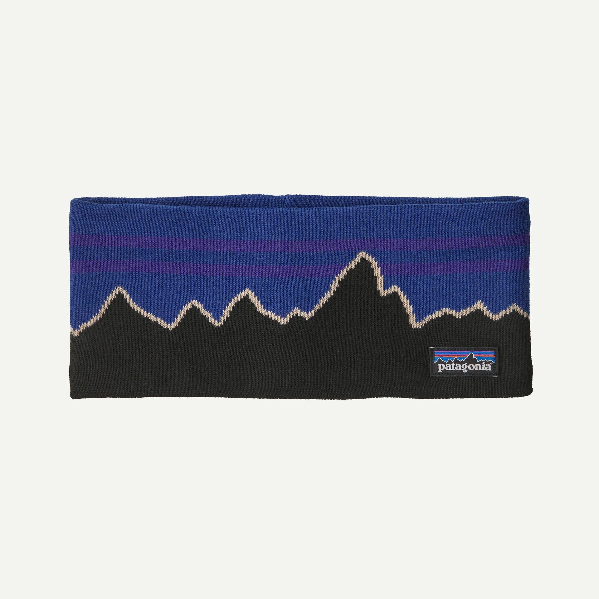 PATAGONIA Powder Town Headband - Classic FitzRoy|P6 Blue