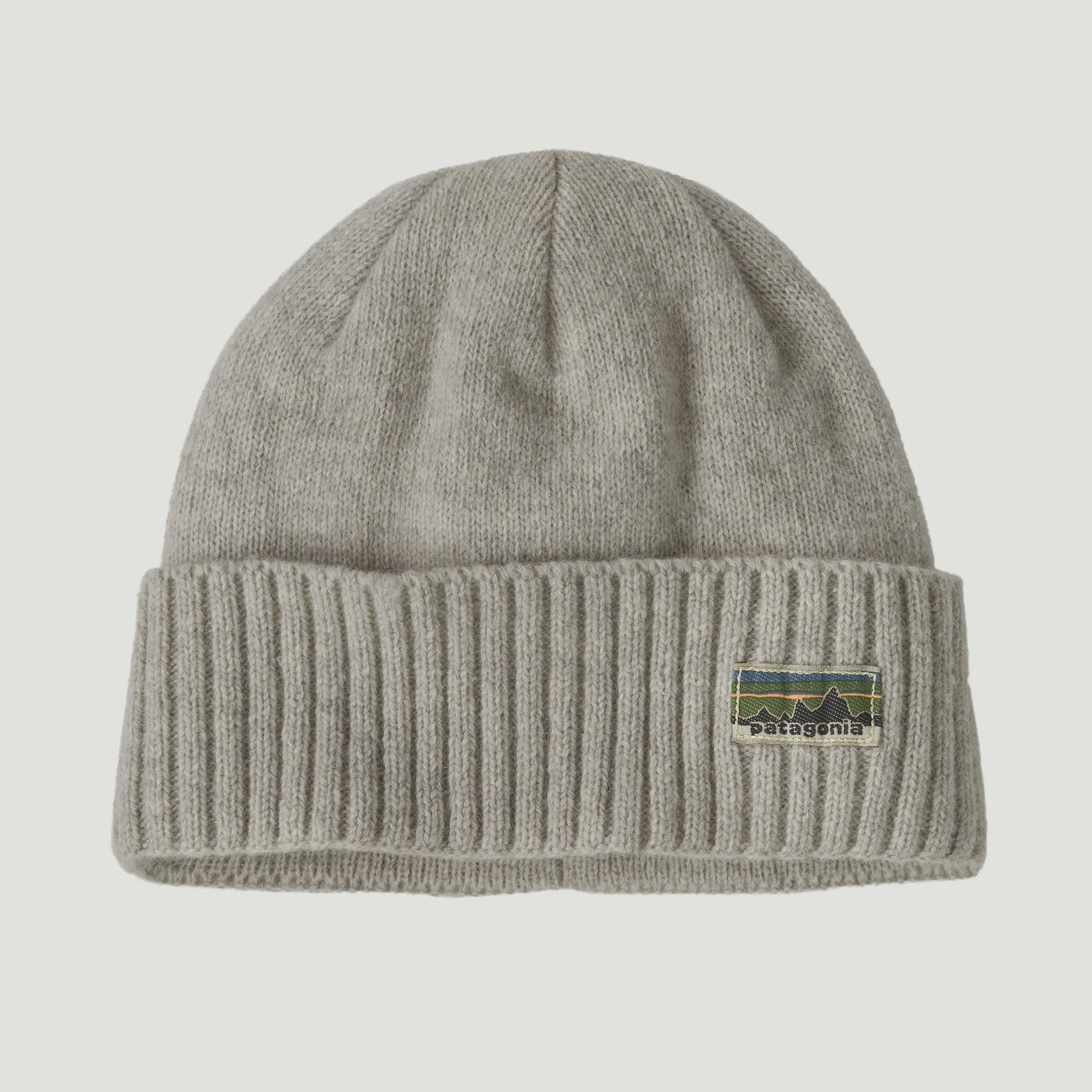 PATAGONIA Brodeo Beanie - OG Legacy Label|Crisp Grey
