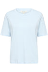 Part Two RatanaPW TS Cotton V-neck Shirt - Ice Water