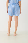 Part Two - Rigge Shorts - Marina Blue & White Stripes
