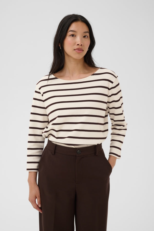 PART TWO NelaPW T-Shirt - Mole' Stripe