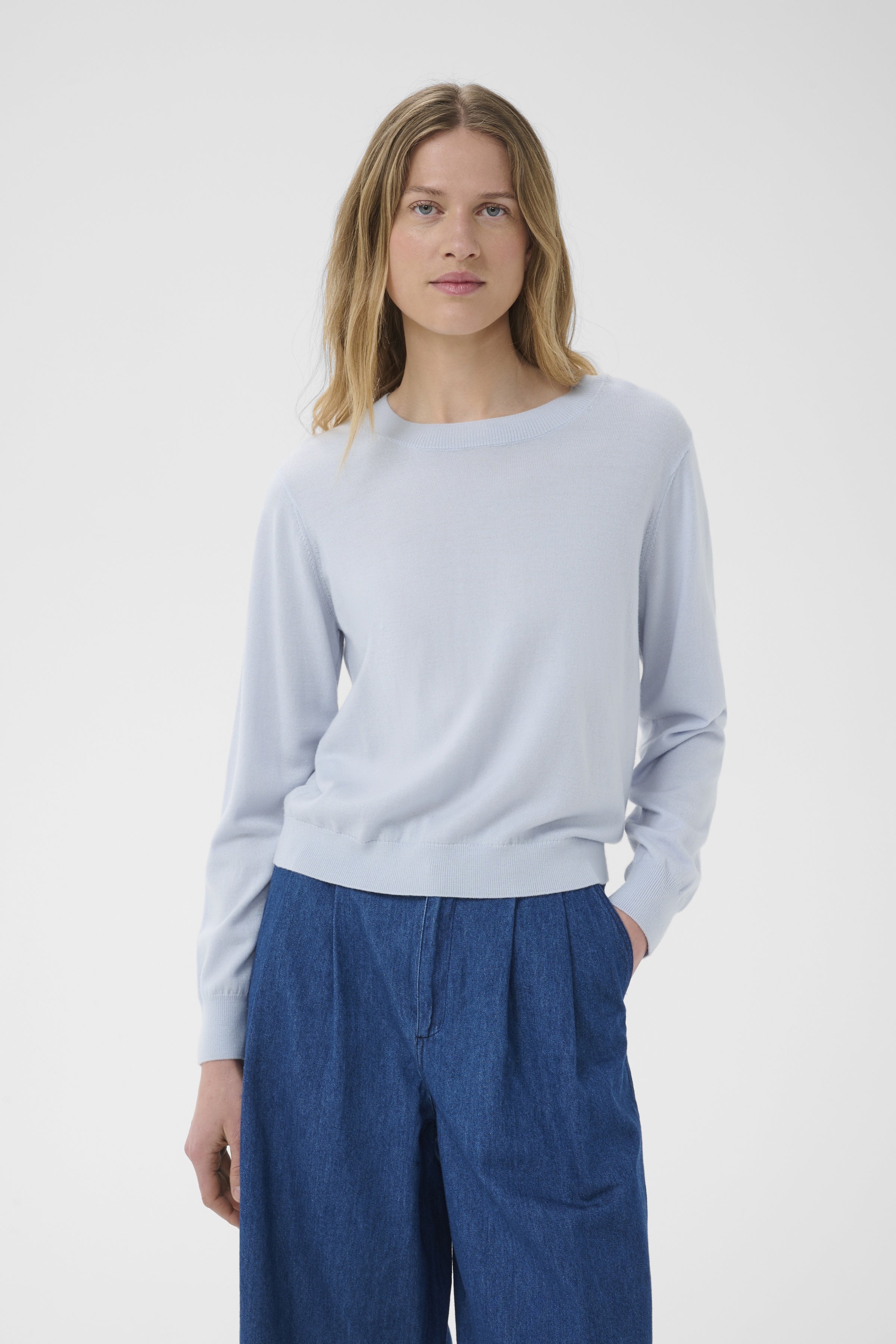 PART TWO YonaPW Pullover - Gray Dawn