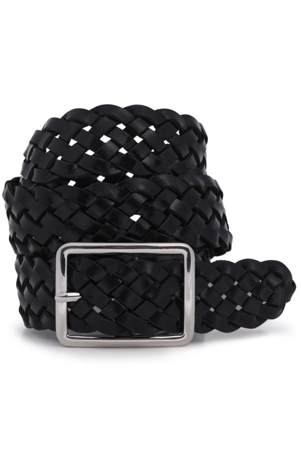 PART TWO AnstinaPW Belt - Black Shine