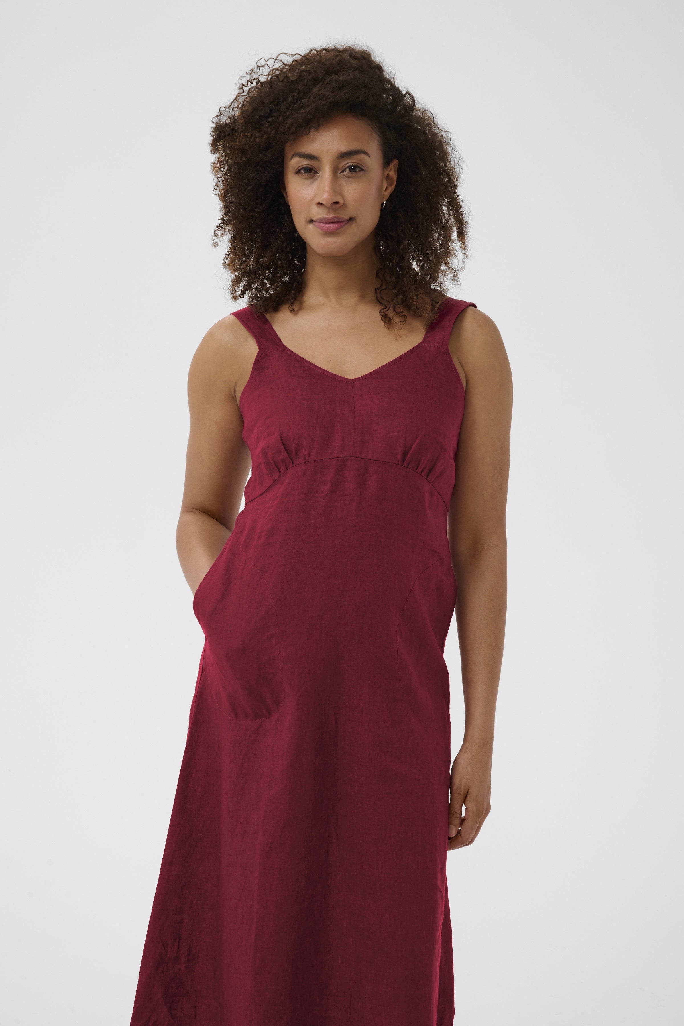 PART TWO BotillePW Dress - Burnt Russet
