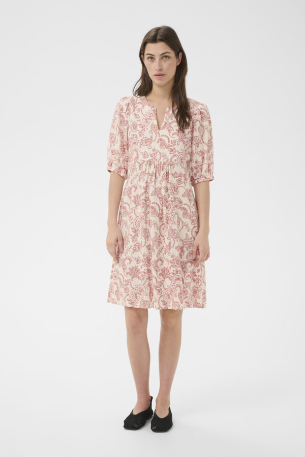 PART TWO BenetePW Dress - Peach Blossom Dot Paisley