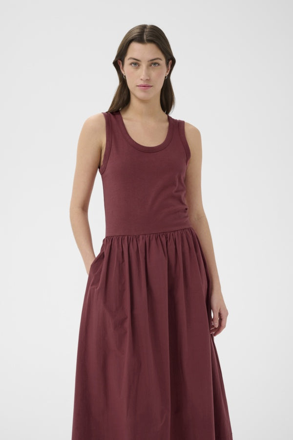 PART TWO BodhiPW Dress - Burnt Russet