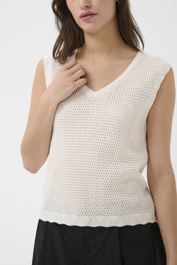 PART TWO BolissaPW Sleeveless Top - Whisper White