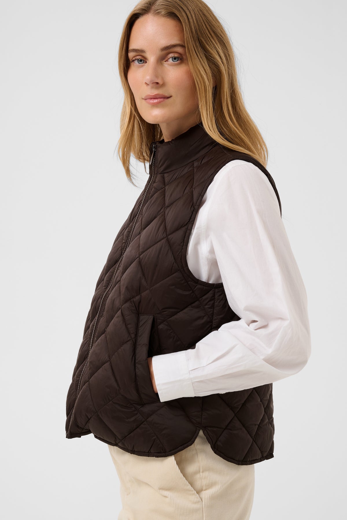PART TWO CarlotaPW Waistcoat - Mole'