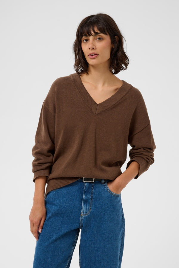 PART TWO CharlinPW Pullover - Downtown Brown
