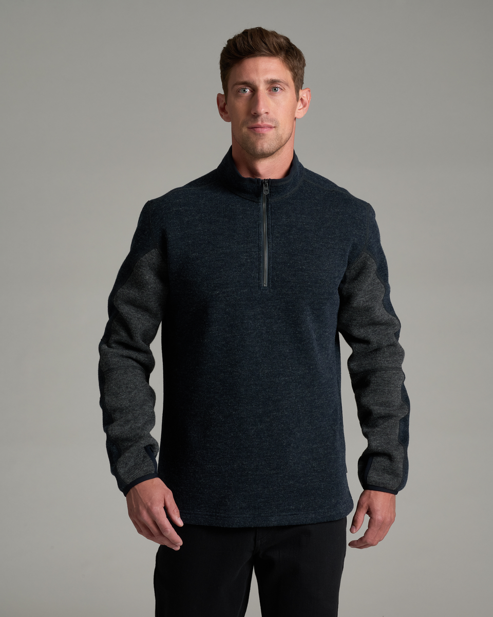 KUHL Men's Thor 1/4 Zip - Blue Graphite