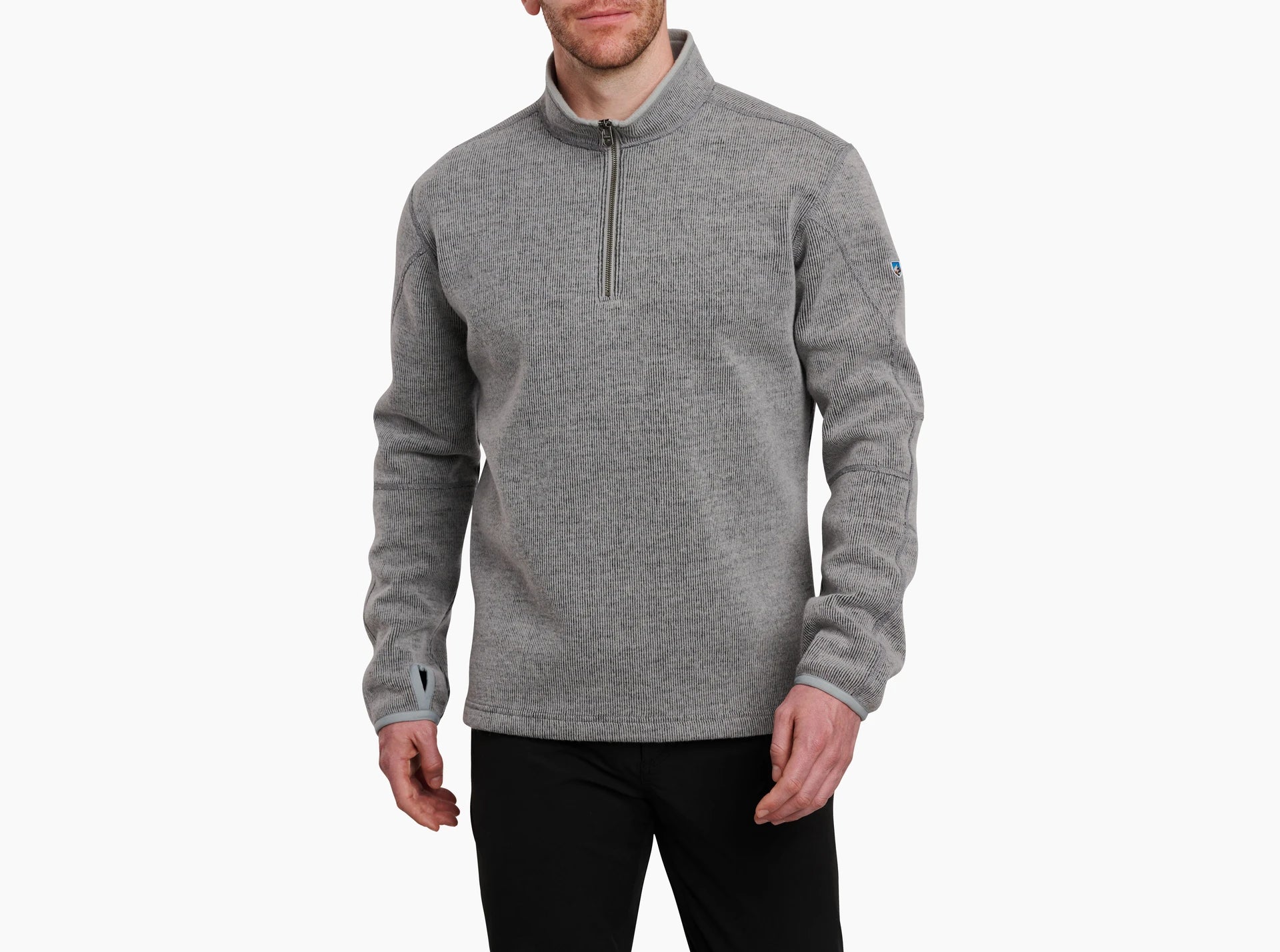 Kuhl Thor 1 4 Zip Mens Cloud Gray L