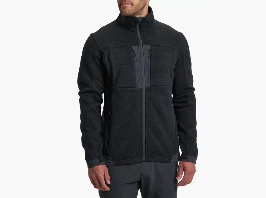 KUHL Men's Aktivator Fleece FZ - Black