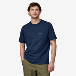 Men's Line Logo Ridge Pocket Responsibili-Tee® - Lagom Blue