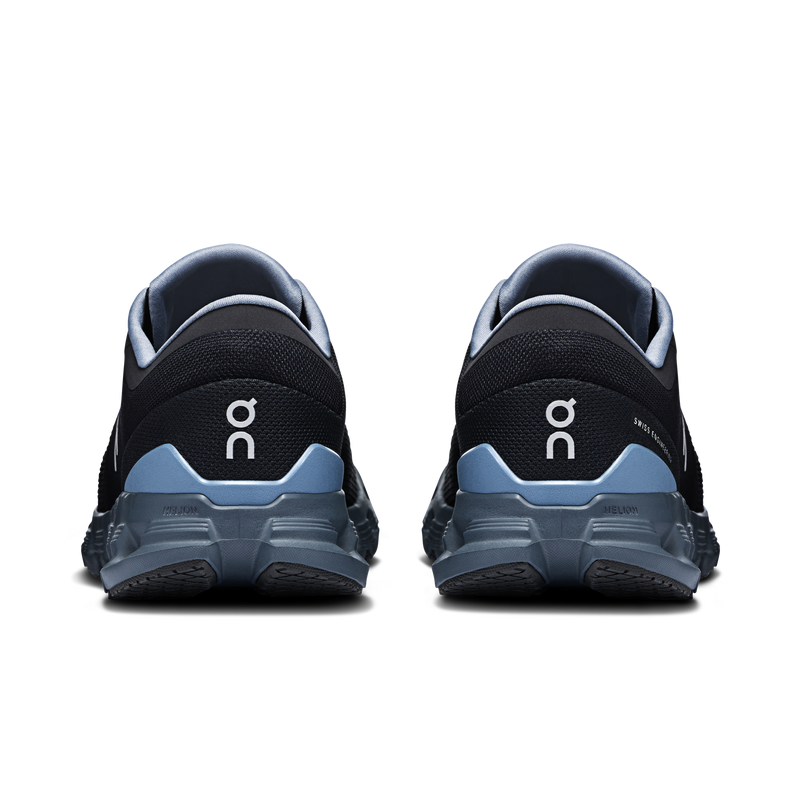 ON CLOUD X 4  Men - Black Chambray