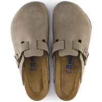 BIRKENSTOCK Boston Soft Foot Bed - Taupe