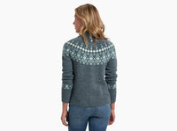 KÜHL Women's Alpina Sweater - Mineral Blue