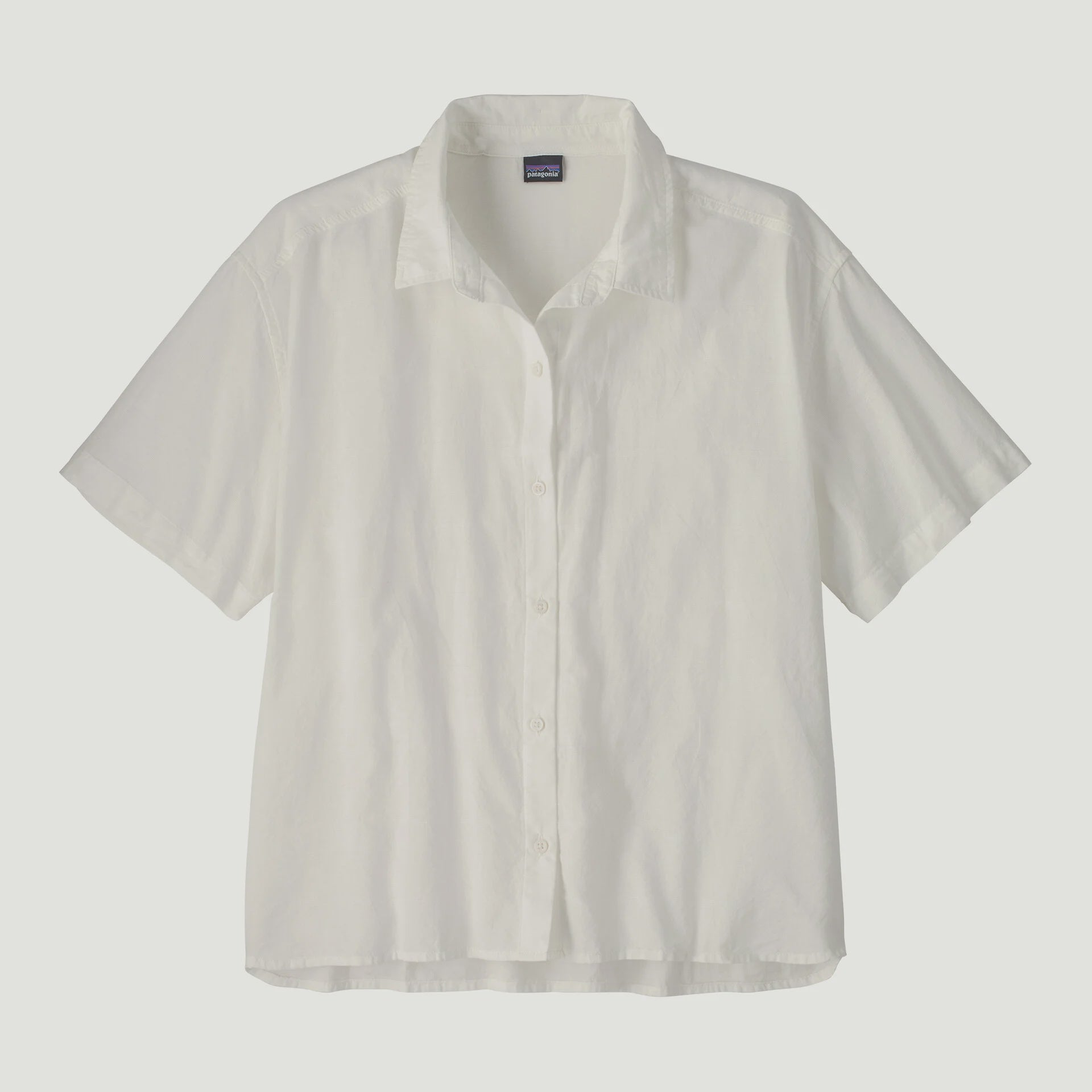PATAGONIA Women's LW A/C Shirt - Windowpane Dobby: White
