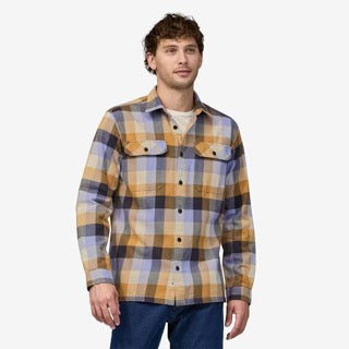 M's Long-Sleeved Cotton in Conversion Fjord Flannel Shirt -Guides: Dri –  Vamosoutdoors