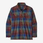 M's Long-Sleeved Organic Cotton Midweight Fjord Flannel Shirt - Guides: Superior Blue
