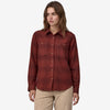 Patagonia Women Fjord Flannel Shirt -Oxide Red