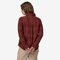 Patagonia Women Fjord Flannel Shirt -Oxide Red