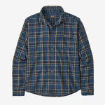 Men's Long-Sleeved Cotton in Conversion Lightweight Fjord Flannel Shirt - Major: Tidepool Blue