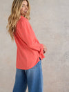 White Stuff - Womens - Sophie Organic Cotton Shirt - Bright Pink