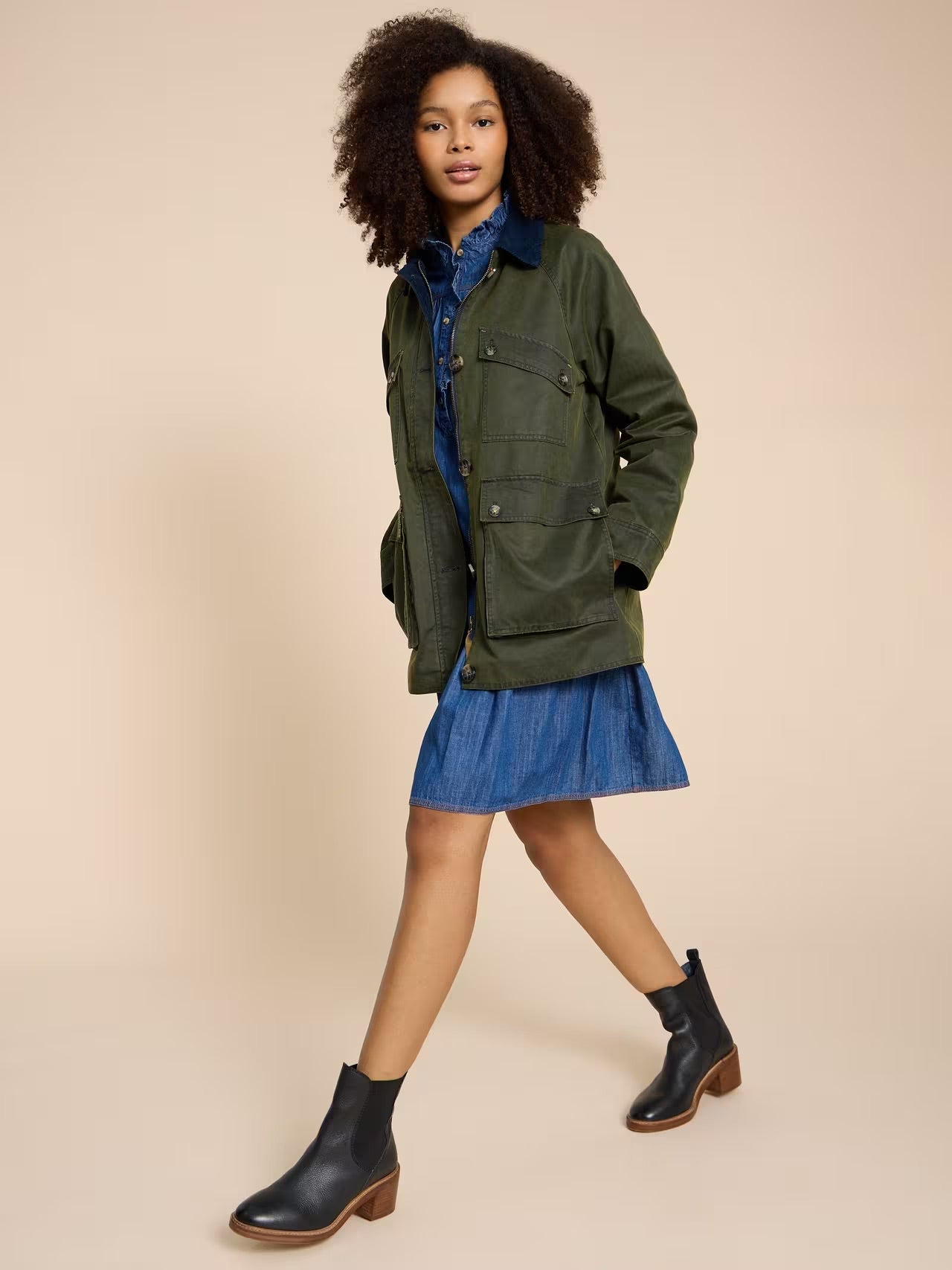 Khaki skirt womens jacket hotsell