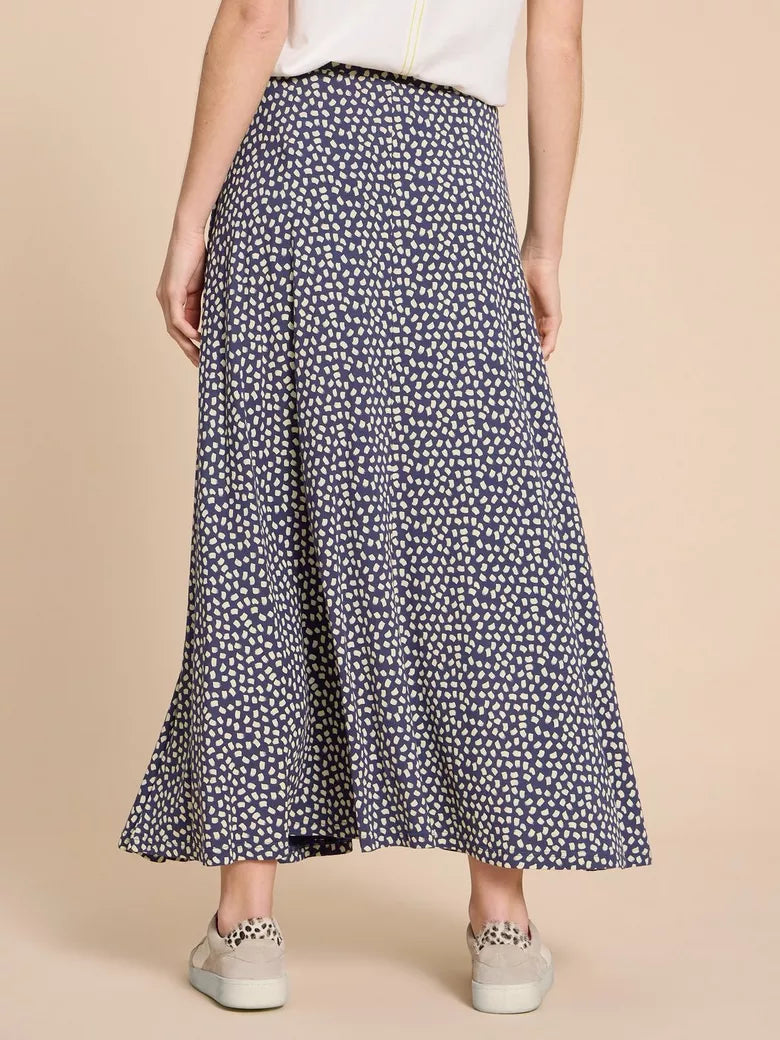 W's Jada Eco Maxi Skirt - Blue Print