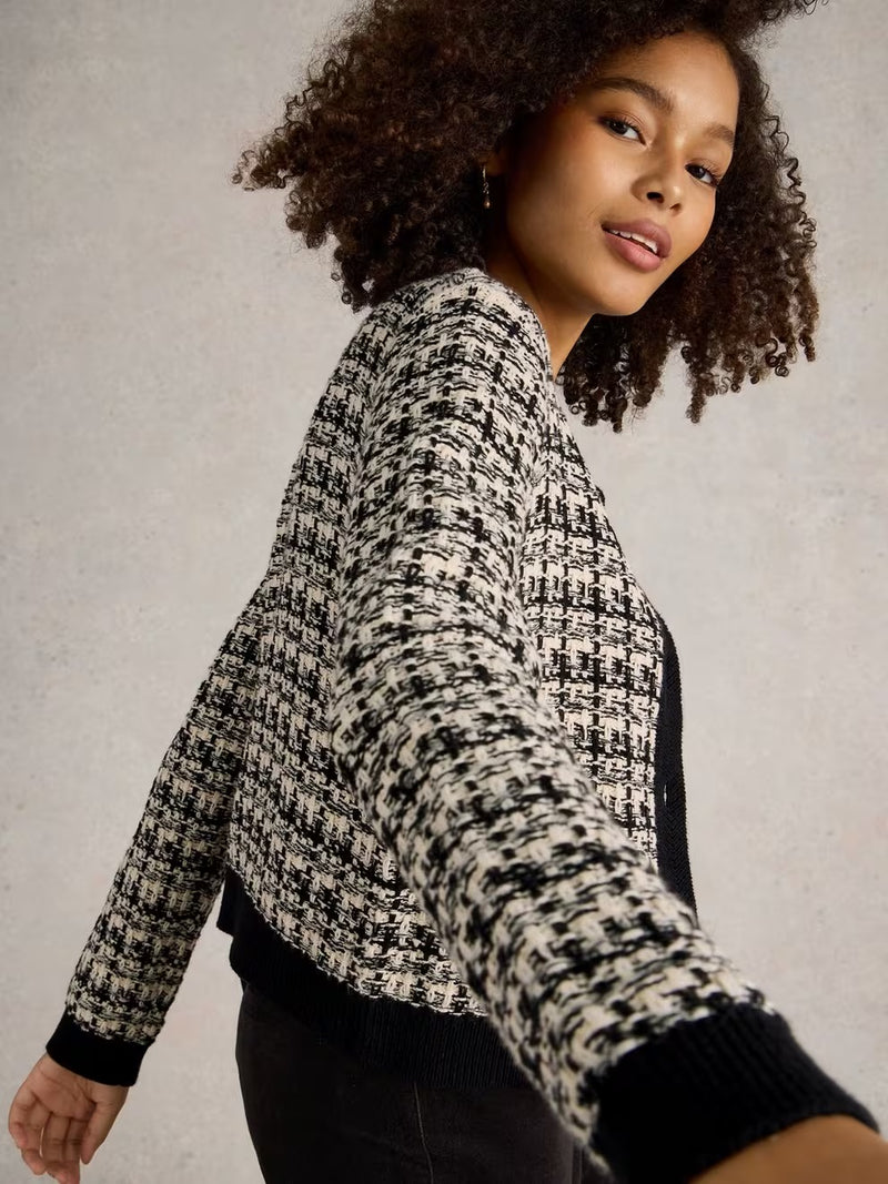 White Stuff Women - Kelly Cardi - Black Multi