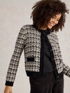 White Stuff Women - Kelly Cardi - Black Multi