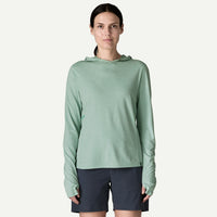 PATAGONIA Women's Capilene Cool Sun Hoody - Thermal Blue - Thin Ice X-Dye