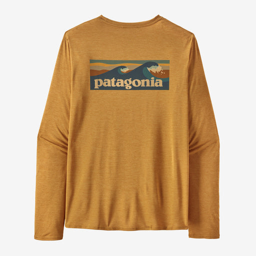 M’s Capilene® Cool Daily Shirt - Boardshort Logo: Pufferfish Gold X-Dye