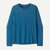 PATAGONIA Women's Long-Sleeved Capilene Cool Daily Shirt - Aquatic Blue - Light Aquatic Blue X-Dye