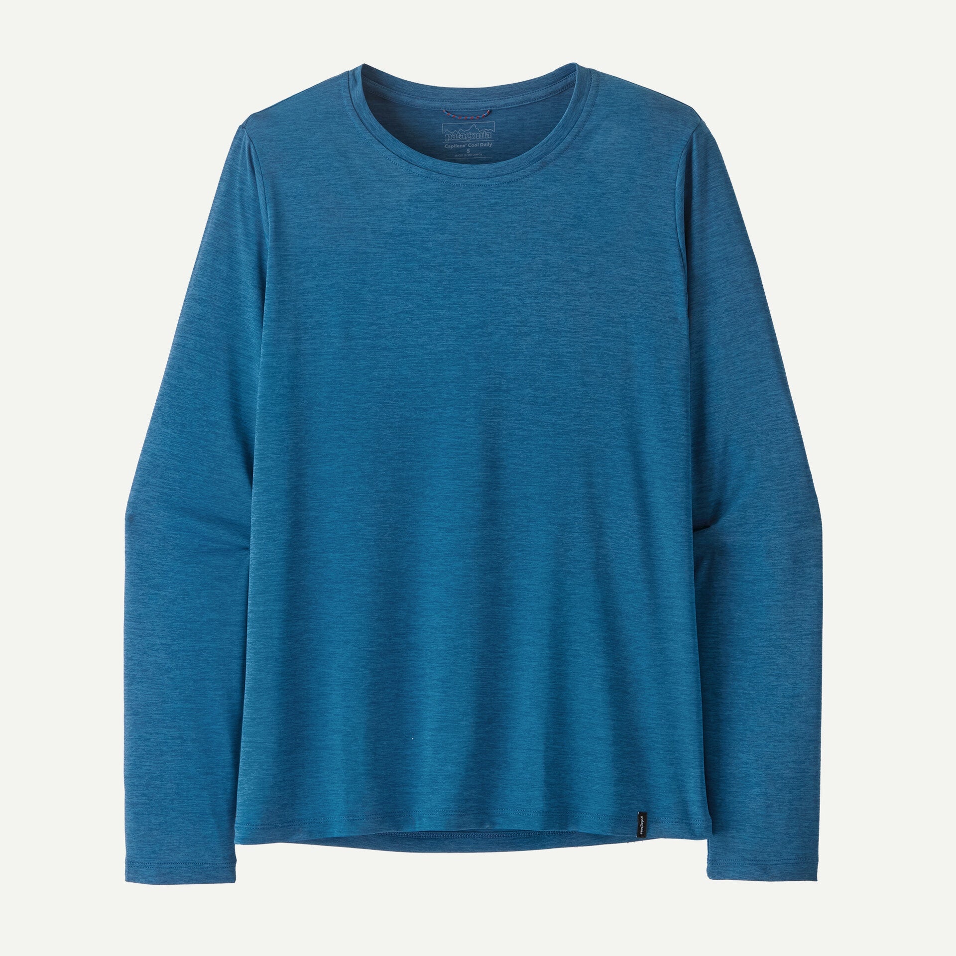 PATAGONIA Women's Long-Sleeved Capilene Cool Daily Shirt - Aquatic Blue - Light Aquatic Blue X-Dye