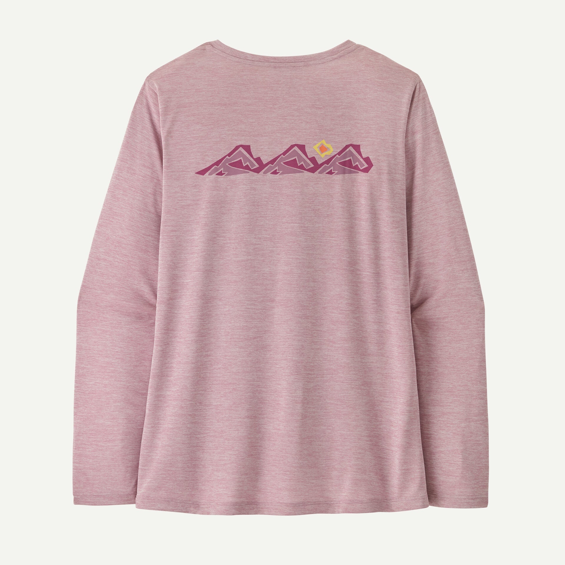 PATAGONIA Women's Long-Sleeved Capilene Cool Daily Shirt - Trailcheck - Quiet Violet
