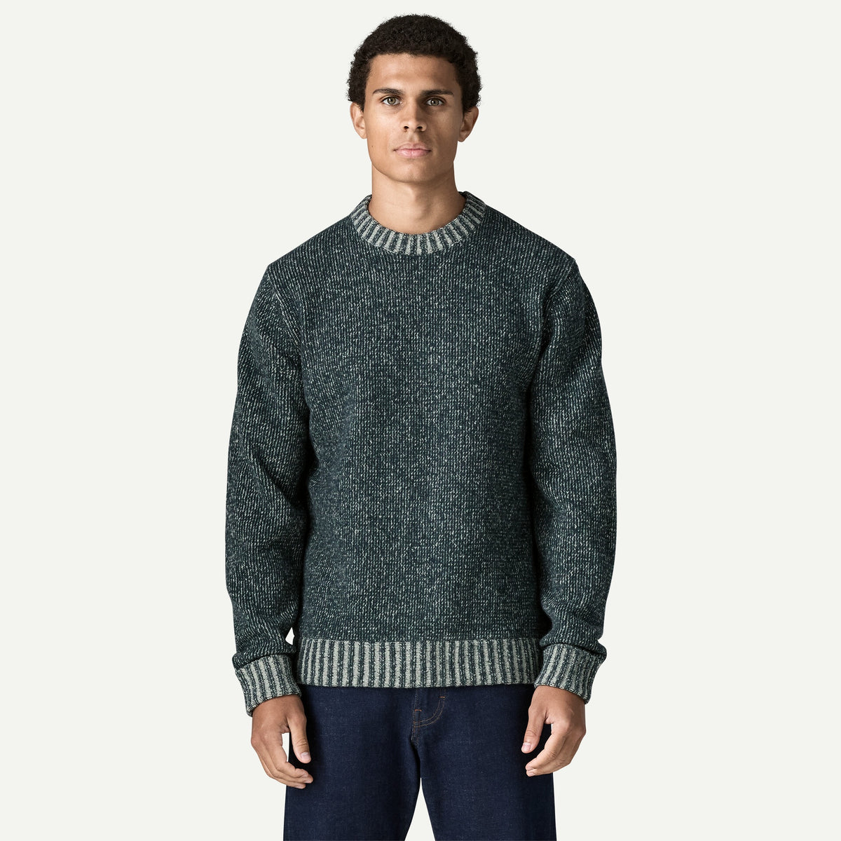 PATAGONIA Men's Recycled Wool-Blend Sweater - Marlie/Summit Blue