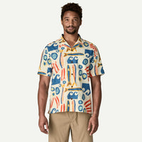 PATAGONIA Men's Tidal Threads Camp Shirt - Sardines: Natural