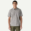 Patagonia Men's Go To Shirt -Bees and Flowers: Salt Grey