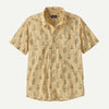 Patagonia Men's Go To Shirt - Lupine Trail: Beeswax Tan